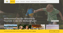 Desktop Screenshot of mittelrhein-touristik.com